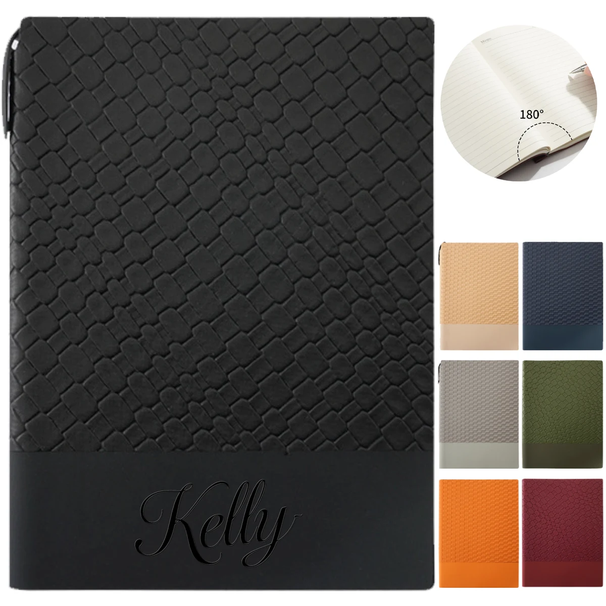 A5 PU Leather Cover Notebook 1