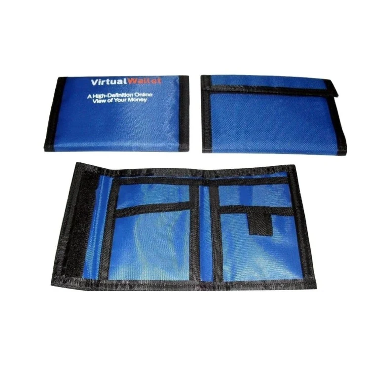 420D Polyester Bi-Fold Wallet 1