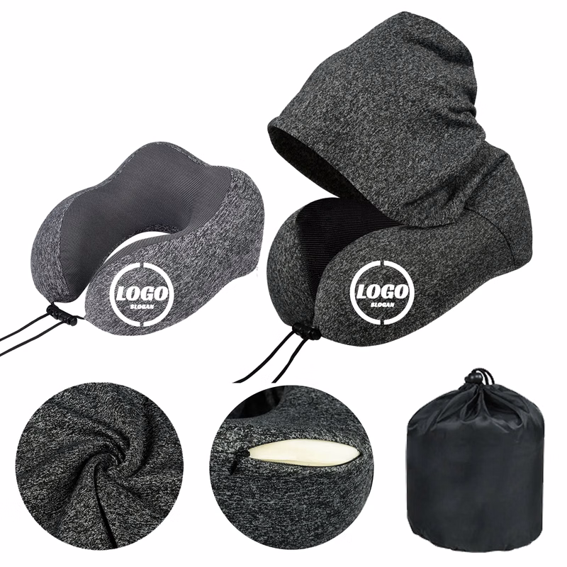 U-Shaped Neck Pillow with Storage Bag MOQ 50pcs