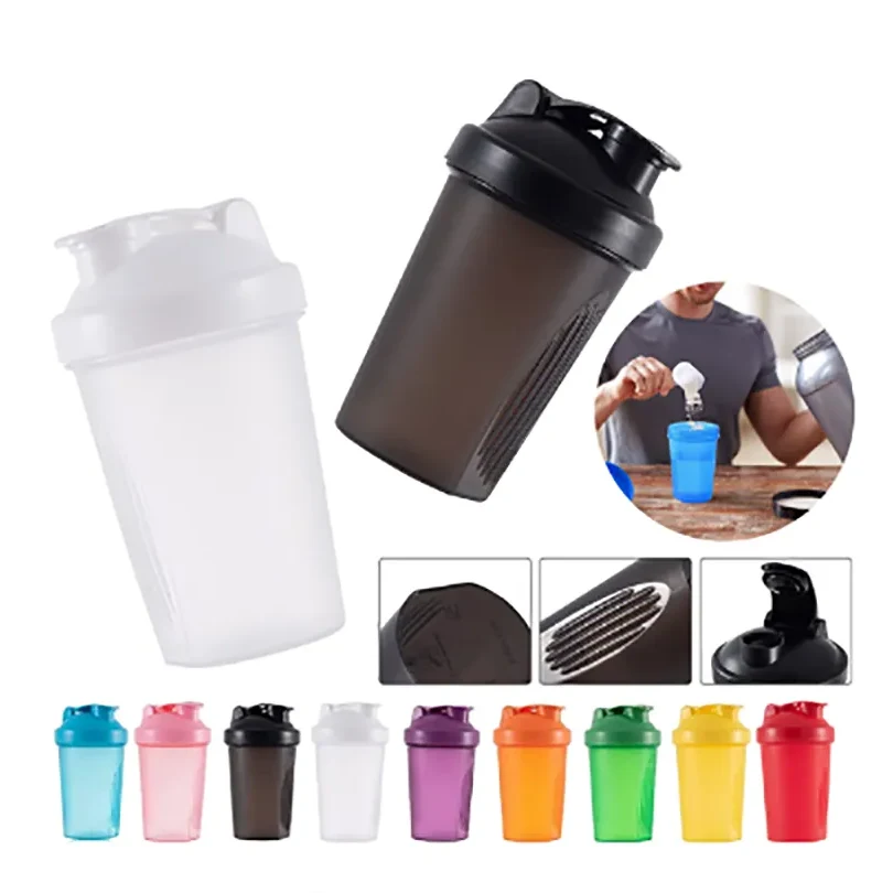 Shaker Bottle with Wire Whisk Balls 1