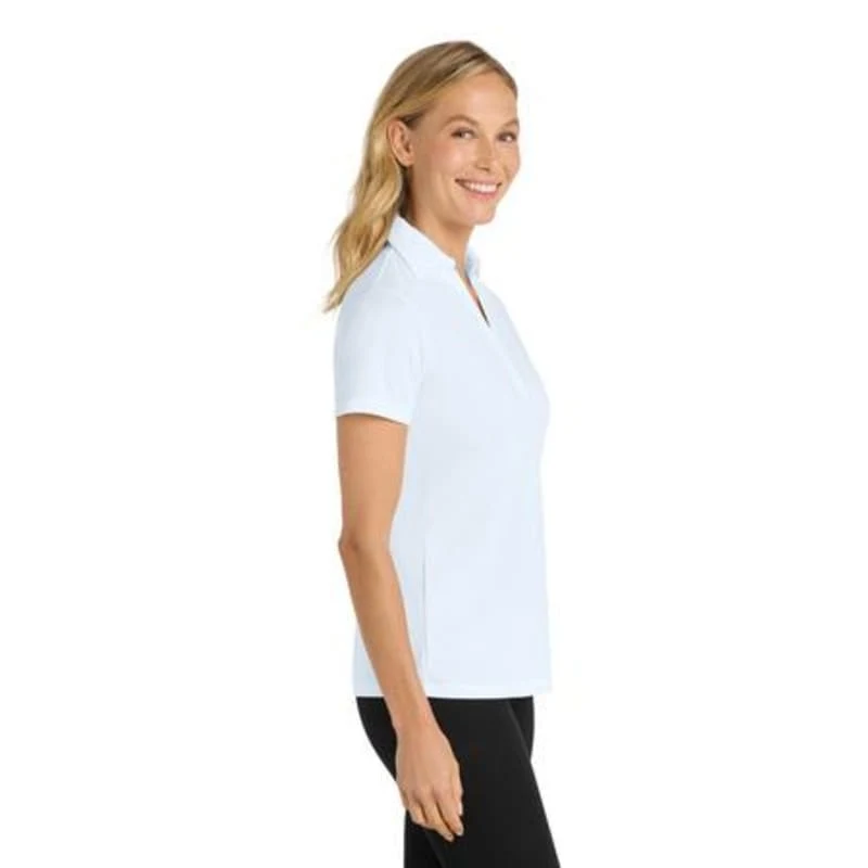 Port Authority Women's Silk Touch Performance Polo. 1