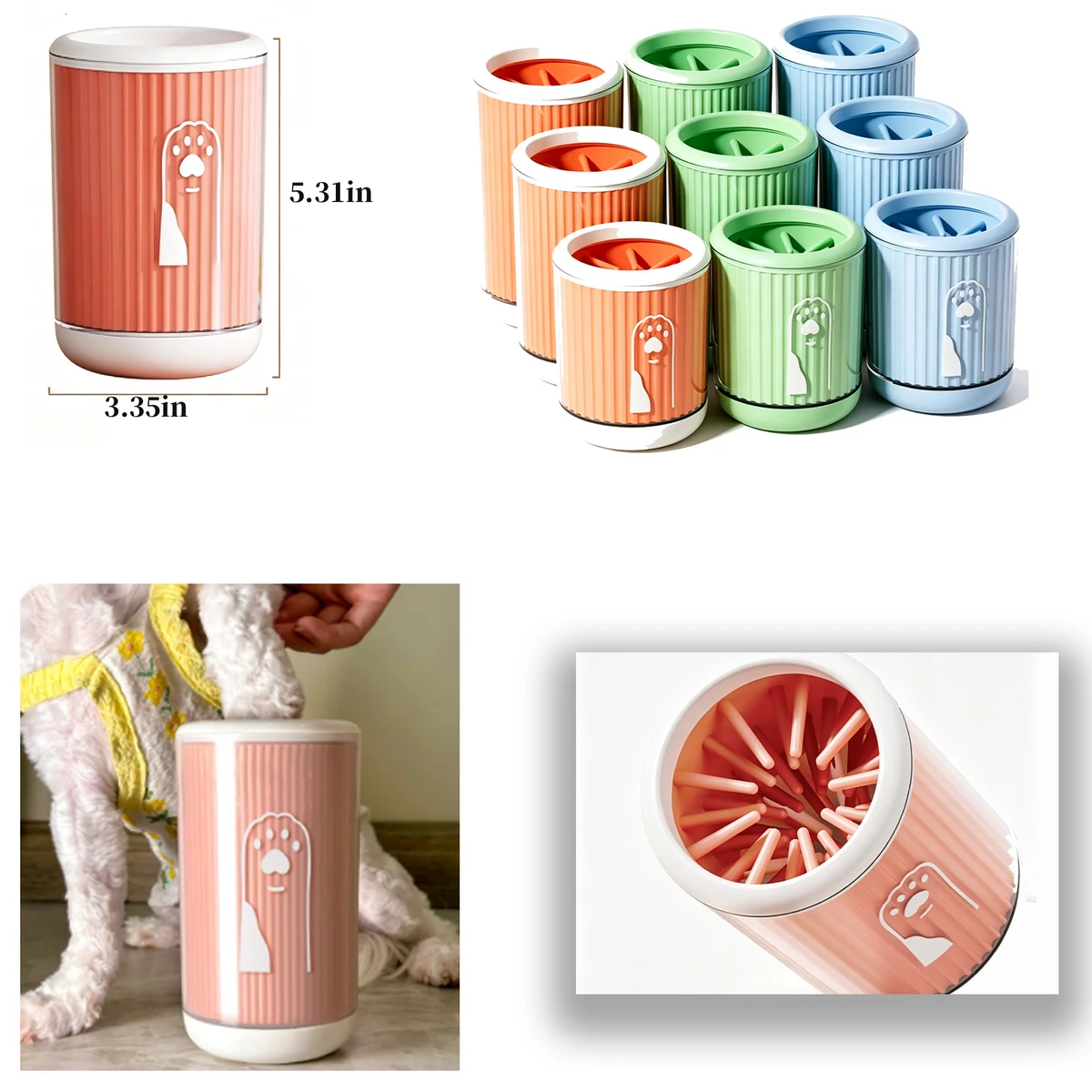 Outdoor Portable Pet Paw Cleaner Cup 1
