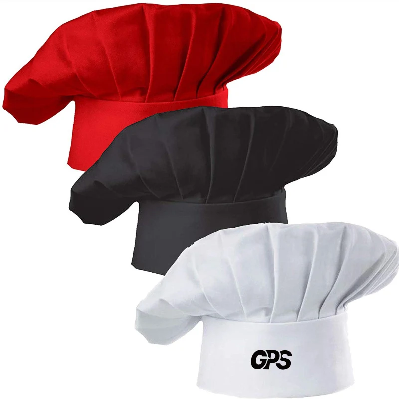 Adjustable Elastic Baker Chef Hat 1