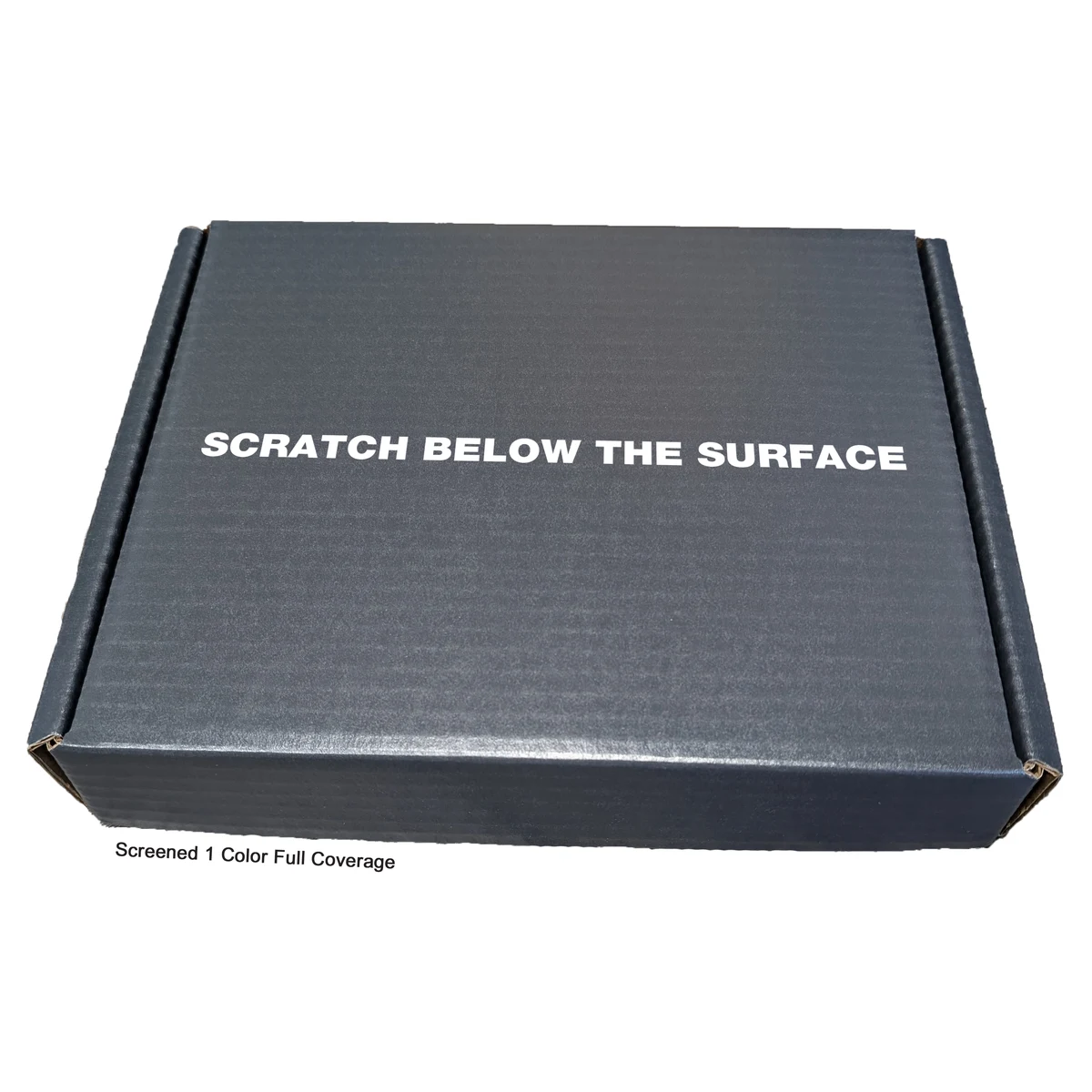 10 1/4" x 8 1/4" x 1-7/8" - B-Flute Outside Tuck Box 1