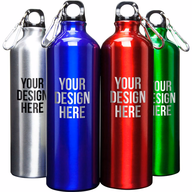 17oz Advertising Alpine Aluminum Water Bottles