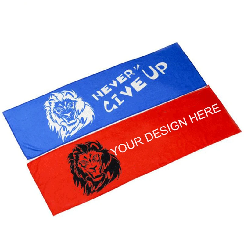 Large Thermal Transfer Microfiber Sports Towels 1