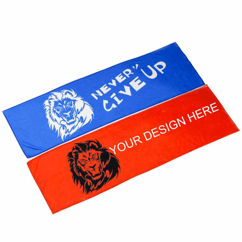Large Thermal Transfer Microfiber Sports Towels