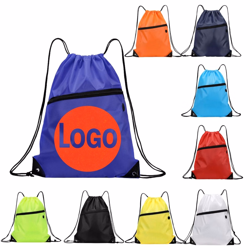 Drawstring Oxford Backpack