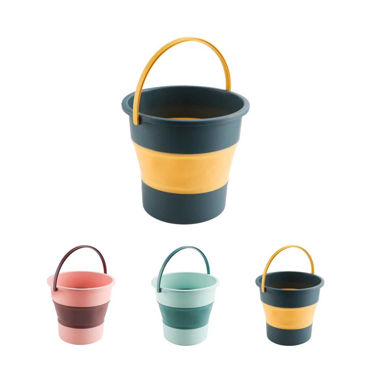 Portable Collapsible Plastic Bucket 1