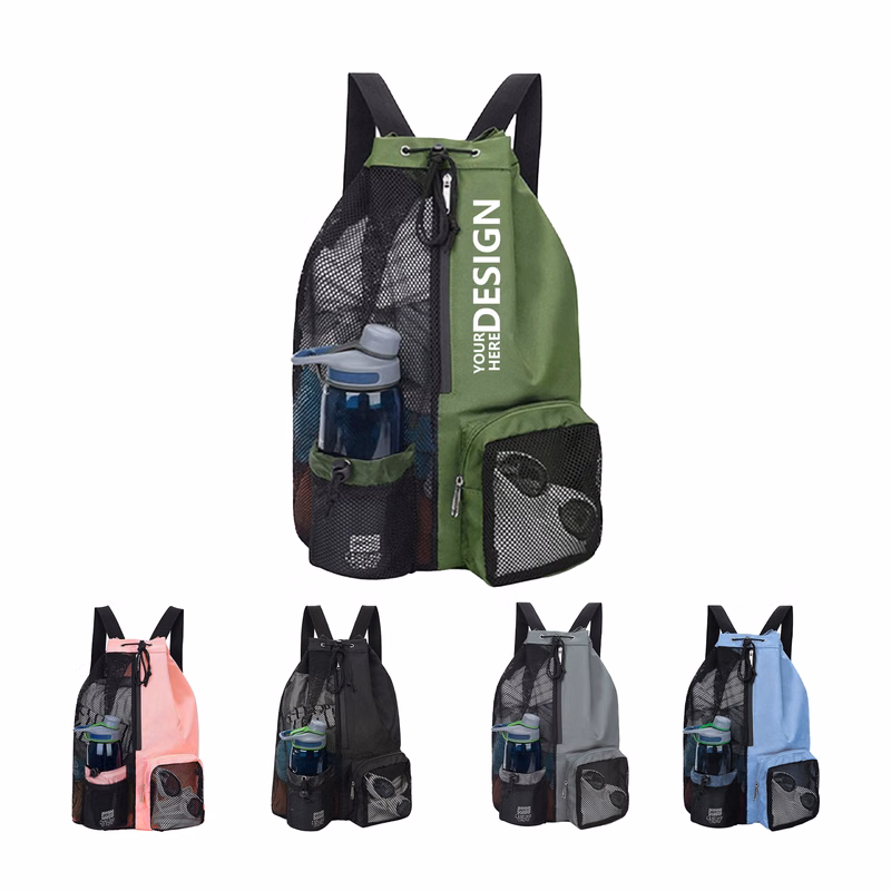 Mesh Drawstring Nylon Hydration Pack