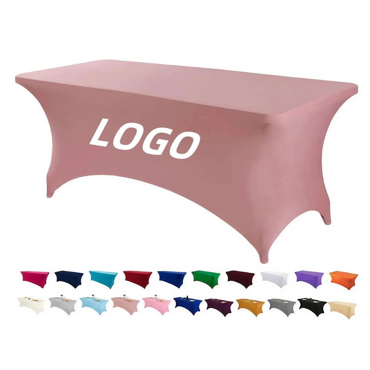 6FT Elastic Fitted Tablecloth 1