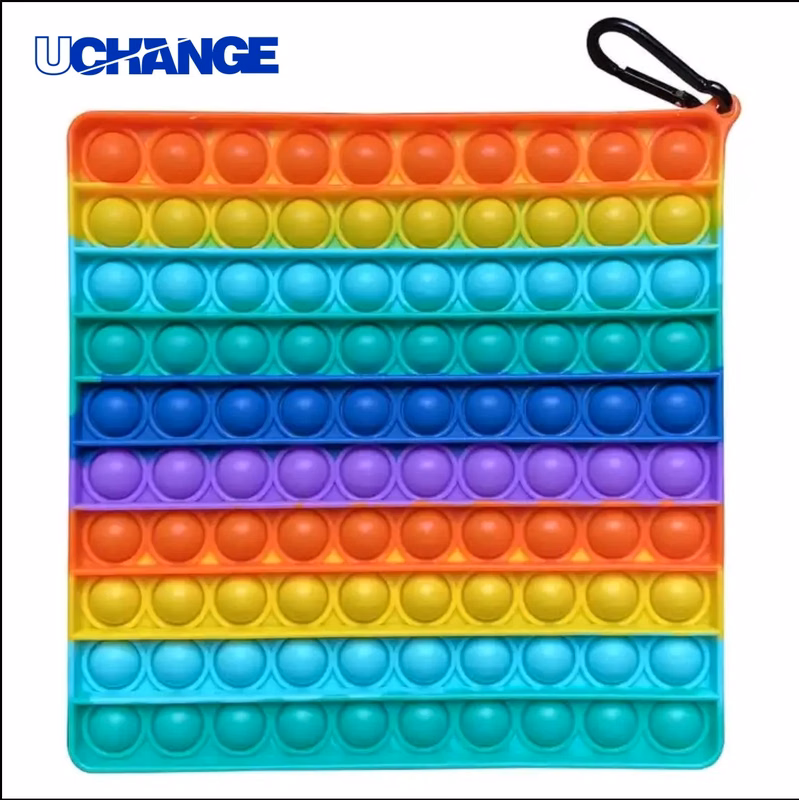 Push Pop Fidget Toy Reusable Tactile Stress Relief