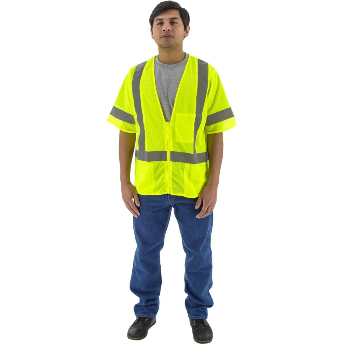 Majestic Hi-Viz Mesh Vest, ANSI 3 1