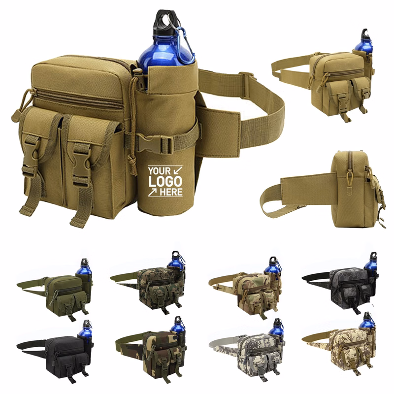 Tactical Waist Pack With Water Bottle Holder