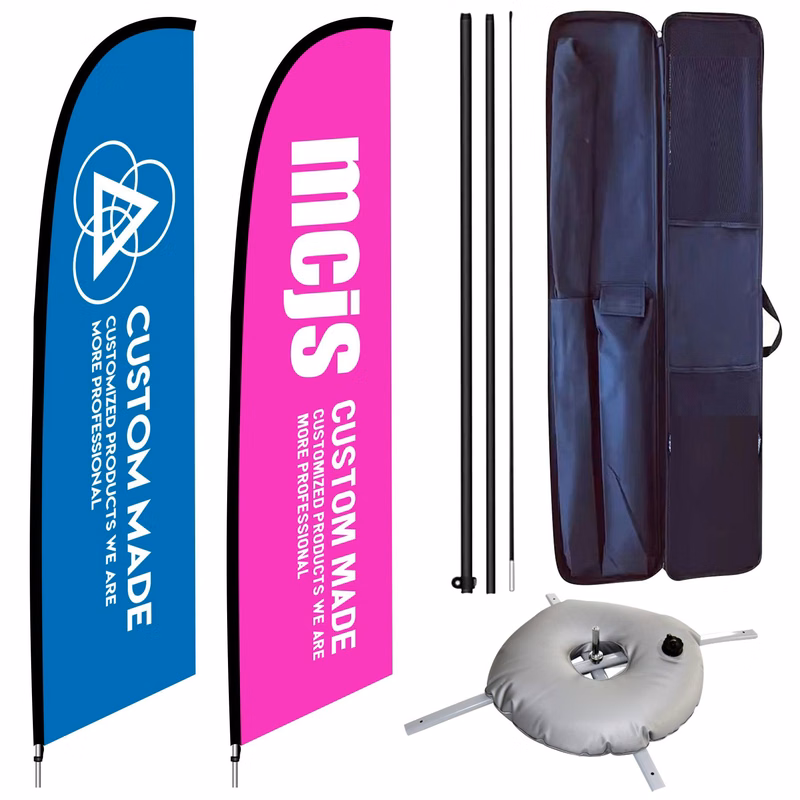 9 Ft Advertising Feather Flag Fit (Double-Sided)