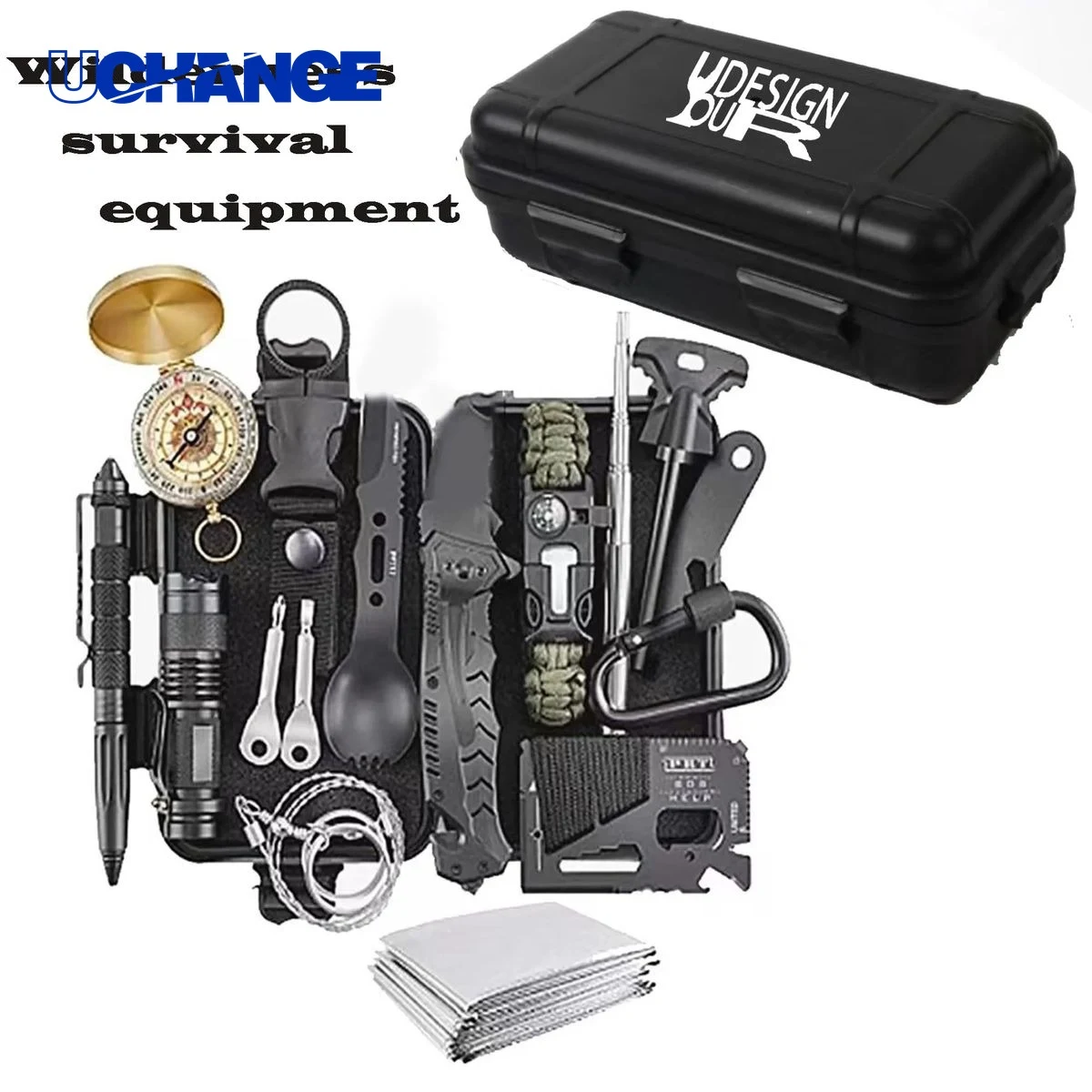 Portable Emergency Survival Kit for Outdoors 1