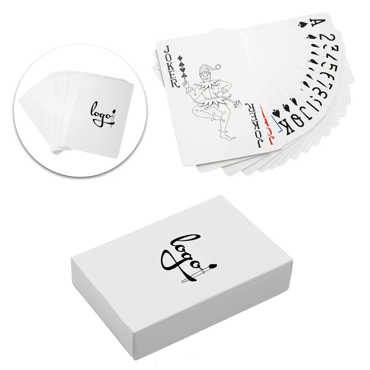 Poker Paper Card Sign Card With Custom 1