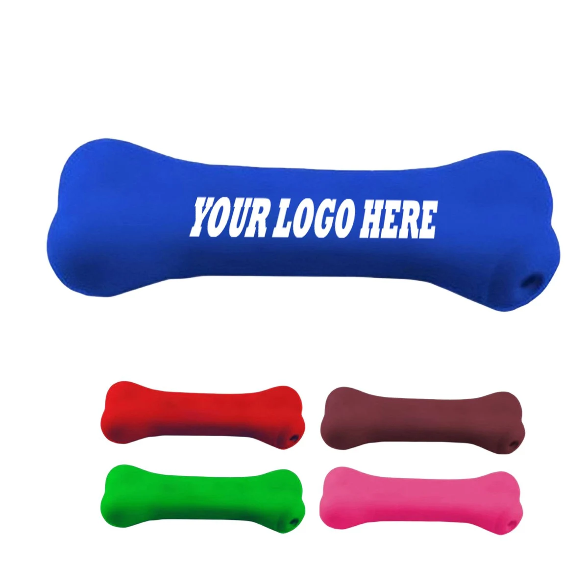 Squeaky Bone Shaped Dog Toy 1