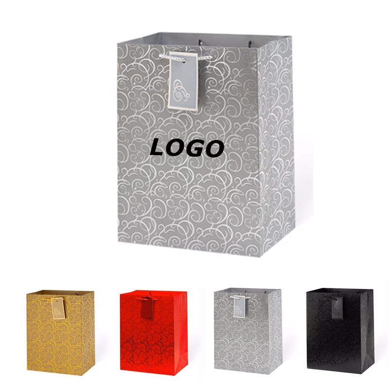 5.5'' Bronzing Gift Bag MOQ 100PCS
