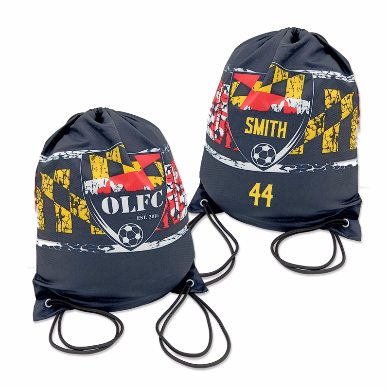 Small Graphic Drawstring Bag