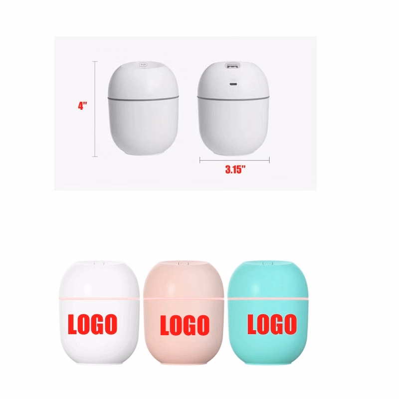 Custom Desktop Humidifier with Mini Fan+led Night Light