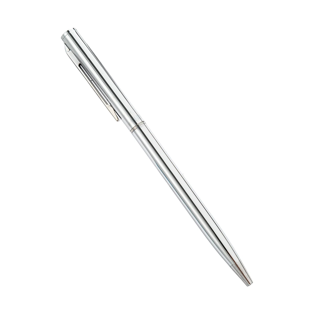 Metal Ballpoint Pen Twist Action Black Ink 5" Length 1