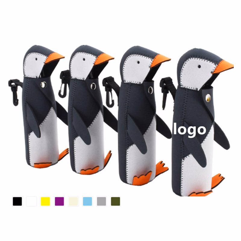 Neoprene Penguin Shape Bottle Coolie