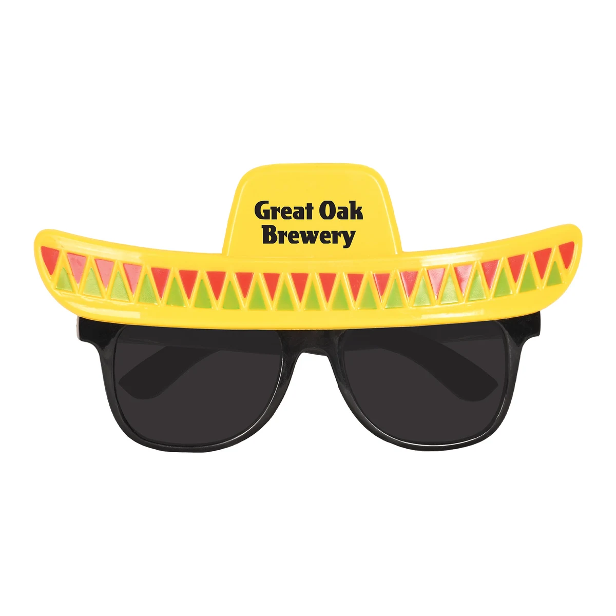 Sombrero Glasses with a Custom Direct Pad Print 1