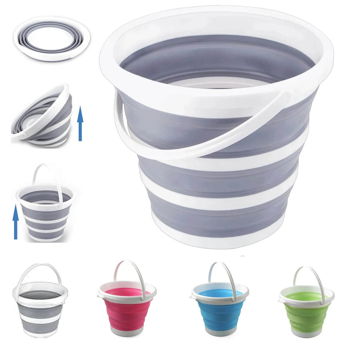 1000 oz. Portable Collapsible Bucket 1