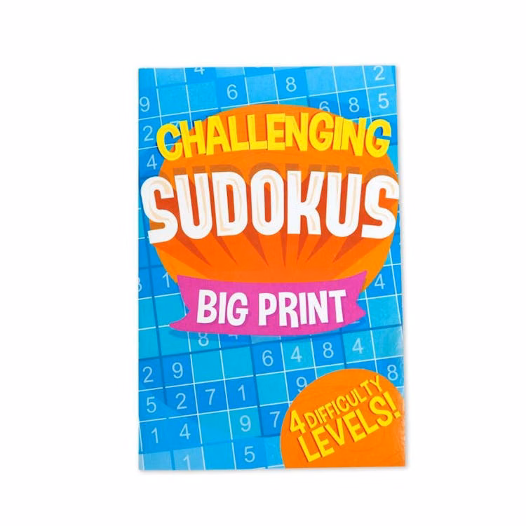 Large Print Sudoku Puzzle Books - Two Titles