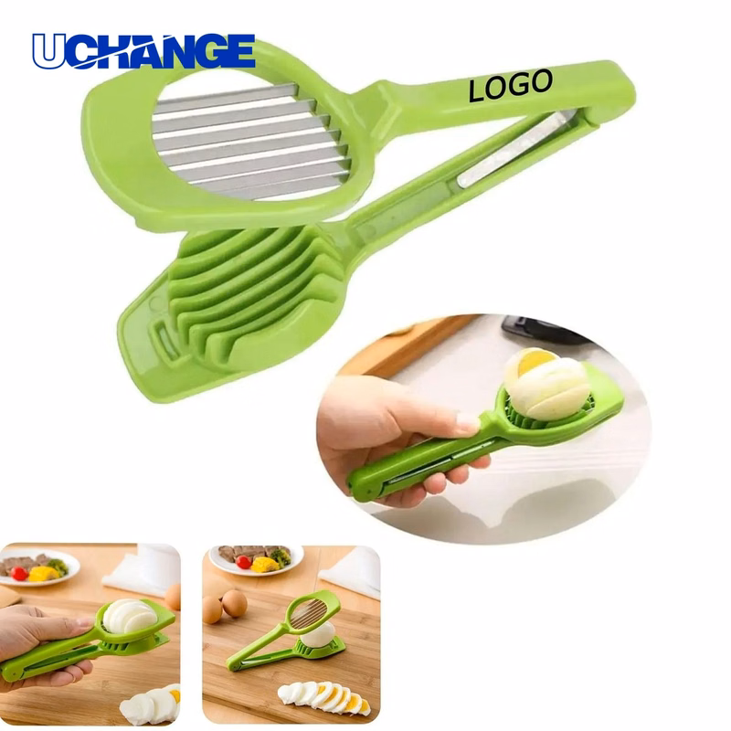 Plastic Egg Slicer Multi-Blade Kitchen Tool for Home Cooking