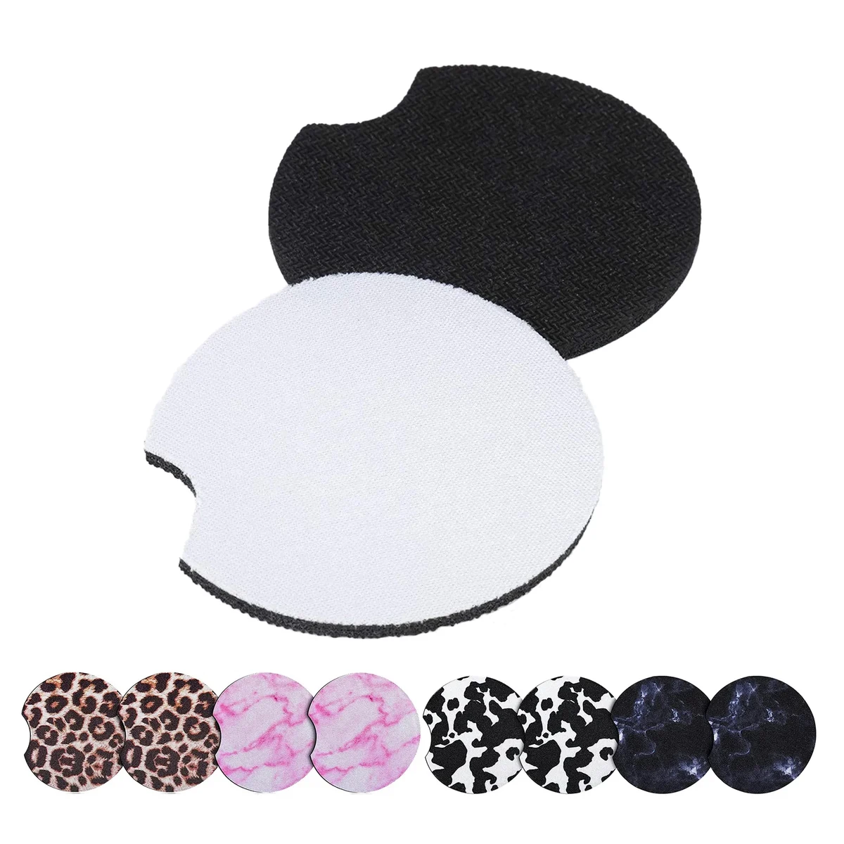 Sublimation Neoprene Car Coaster 1