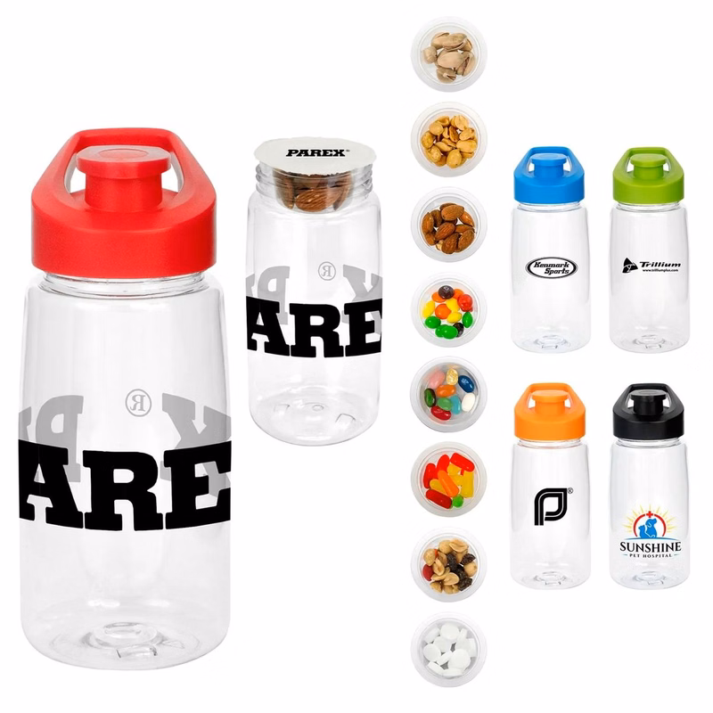 Easy Pour 18 oz. Recycled Snack Bottle