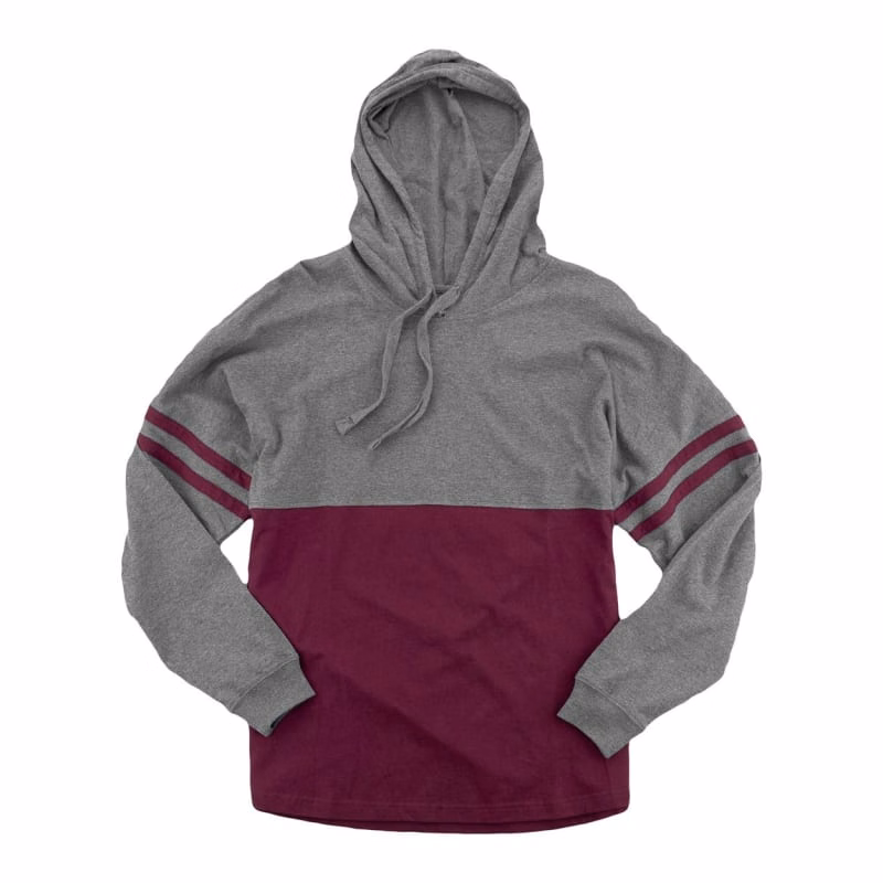 Boxercraft Women's Hooded Pom Pom Jersey T-Shirt - T18