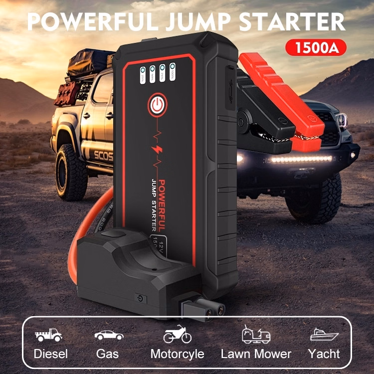 Portable Multi-Function Emergency Car Jump Starter-14000mAh