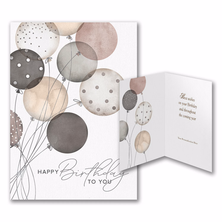 Balloons For All Birthday Card
