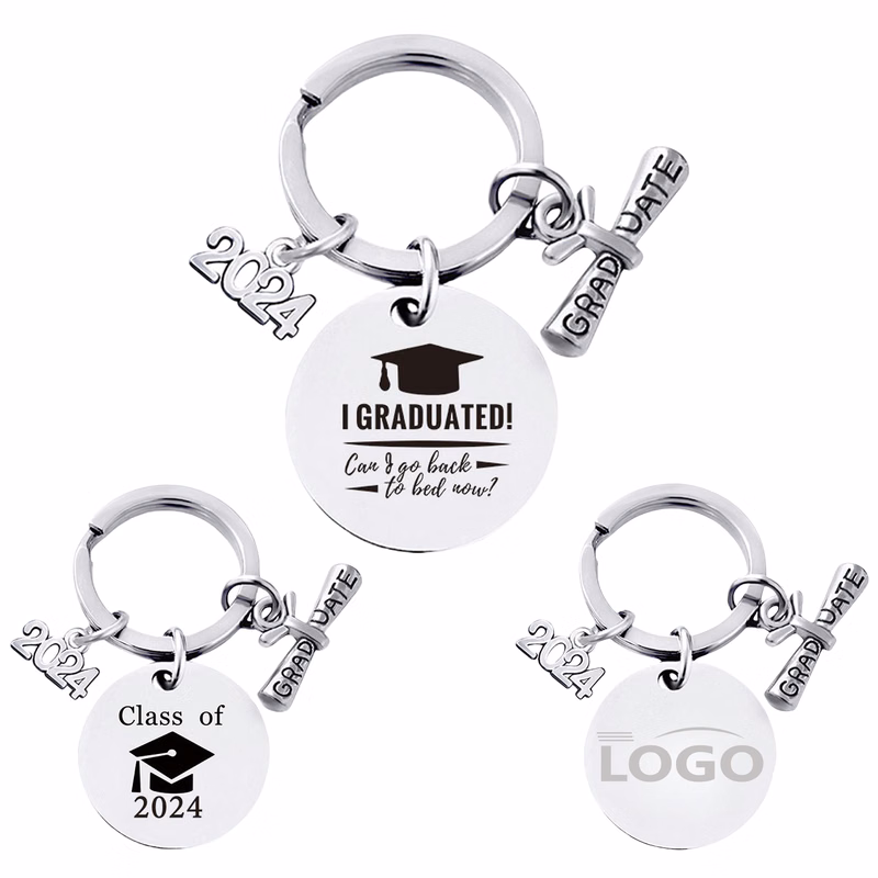 Titanium Steel Keychain Gift MOQ20