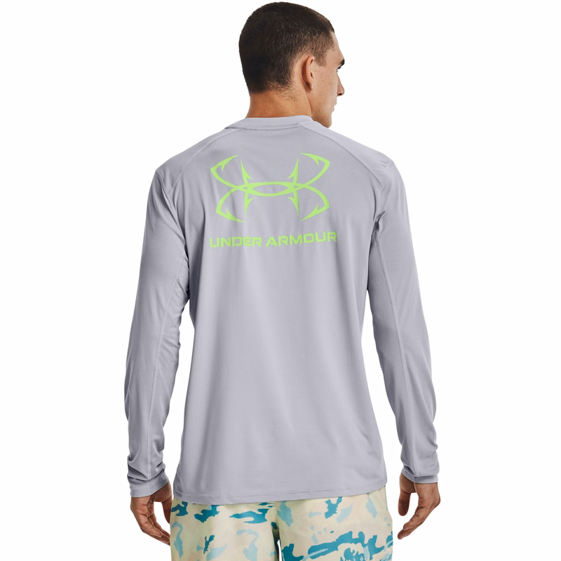 UA Iso-Chill Shorebreak Back Hook Men's Long Sleeve
