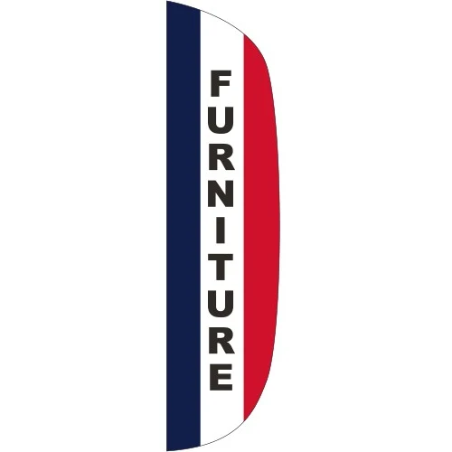 "FURNITURE" 3' x 15' Message Flutter Flag 1