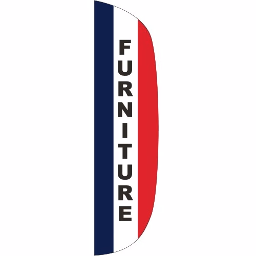 "FURNITURE" 3' x 12' Message Flutter Flag