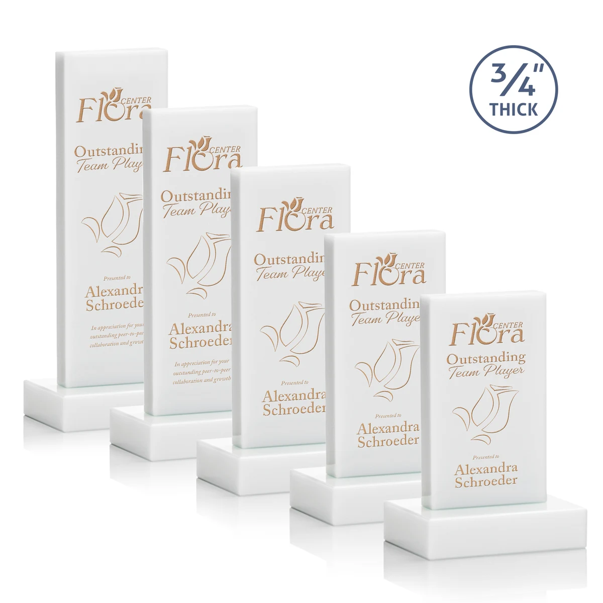 Hathaway Award - White 1