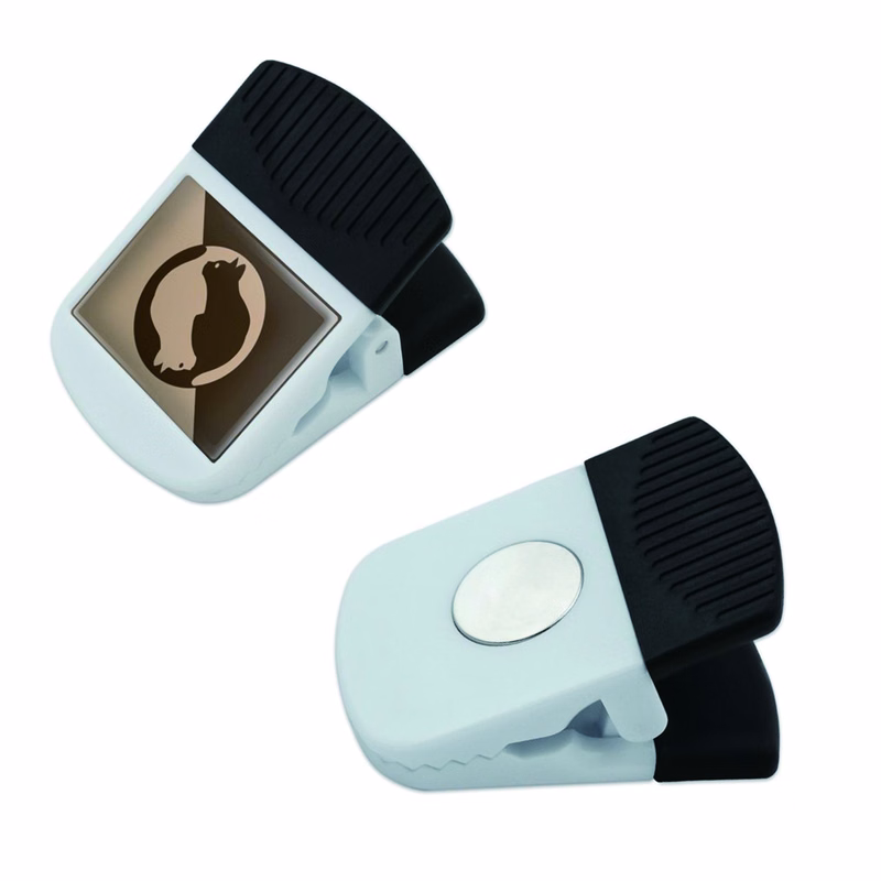 Frosted Square Magnetic Clip