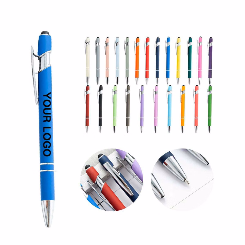 Durable Retractable Pen with Dual Function Design