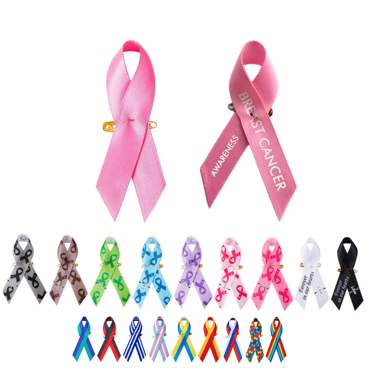 Pink Ribbon Pin 1