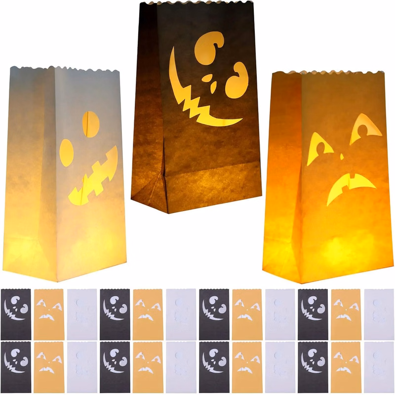 Hollow Paper Luminary Bag