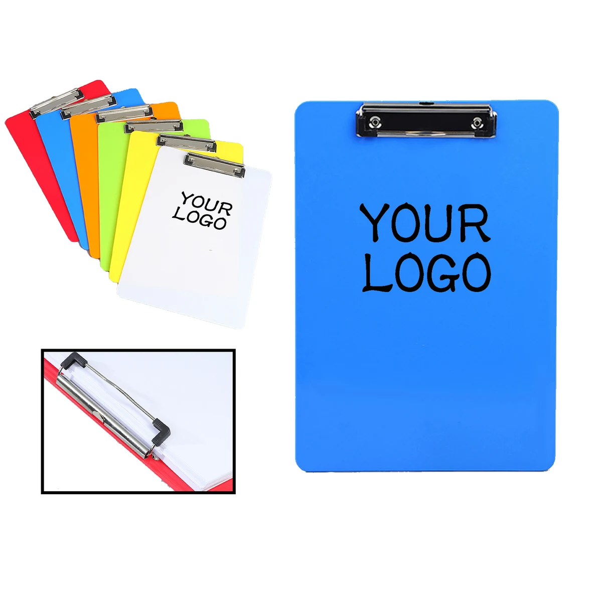 MOQ 20 PCS Plastic Clipboard With Clip 1