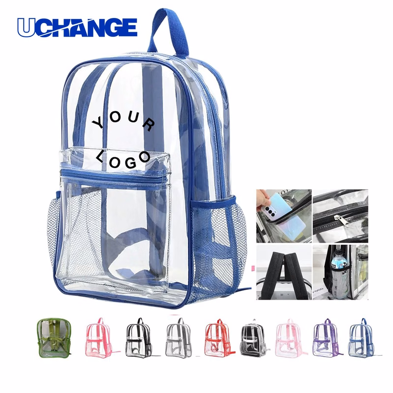 Clear PVC Transparent Backpack Organizer
