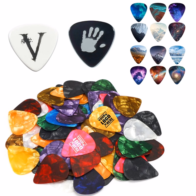 Celluloid Pick for Guitar Bass