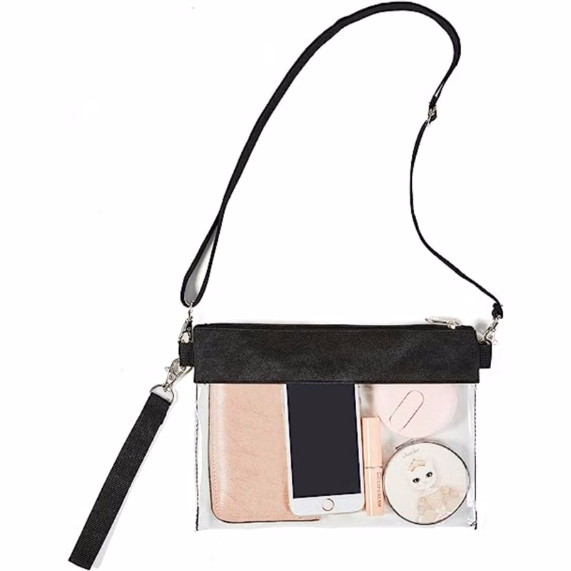 ClearPass Crossbody Bag w/ Wristlet