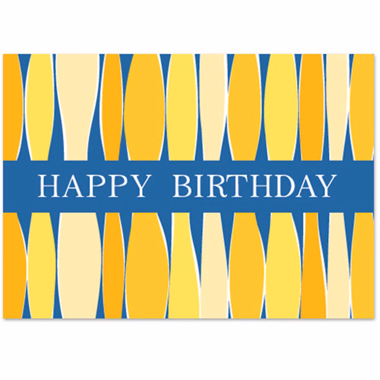 Retro Birthday Card